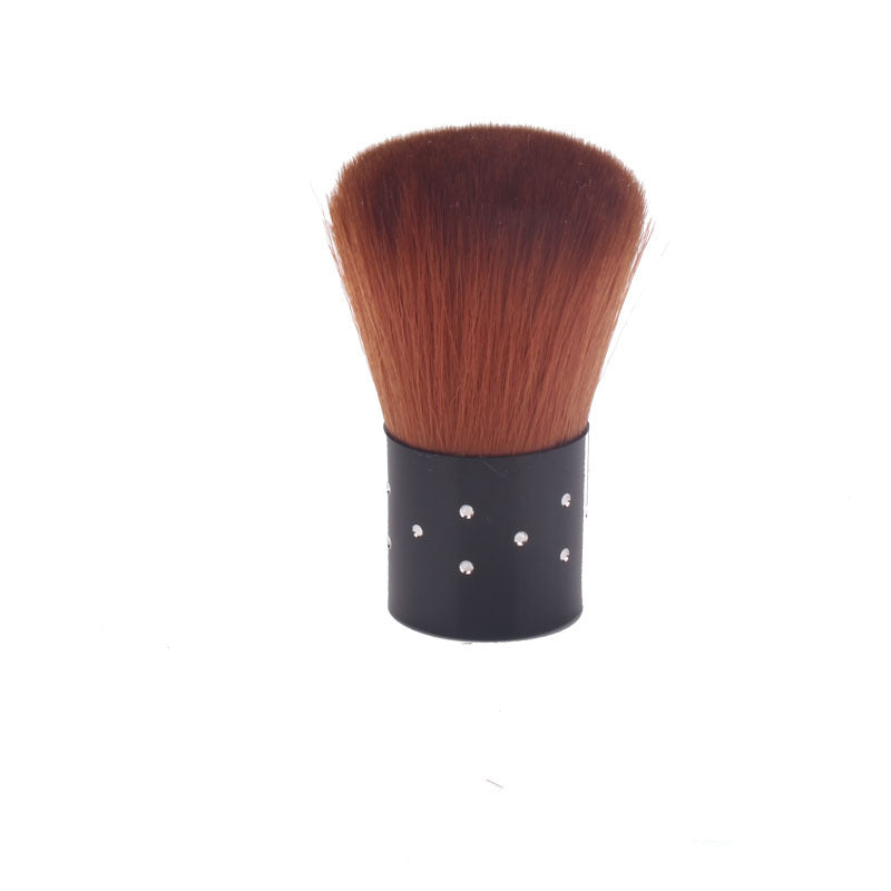 NBR047  Nail powder brush with drill soft hair cleaning brush beauty powder blusher brush wholesale