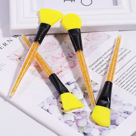 NBR016 ForLife Silicone Rhinestone Mask Brush Facial Eyes Sleep Mud DIY Cream Mixing Skin Care Beauty Foundation Concealer Tool