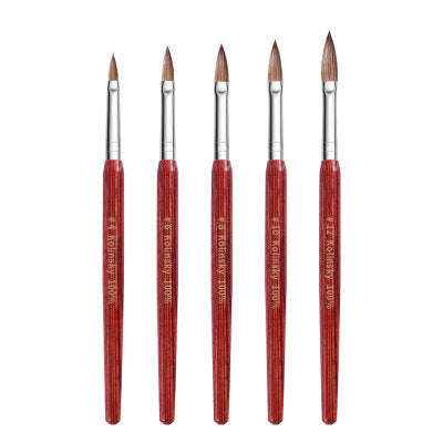 NBR022 ForLife Nair art 100% pure Kolinsky hair brush Nail Tools Nail Pen Crystal Pen Mink Hair Brush Drawing Carving Pen