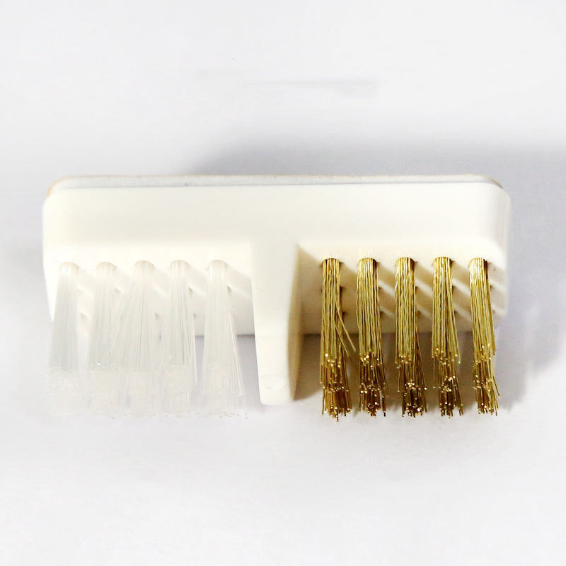 NBR042  Nail Copper wire small brush grinding head cleaning brush copper wire electric grinder dust brush manicure tool
