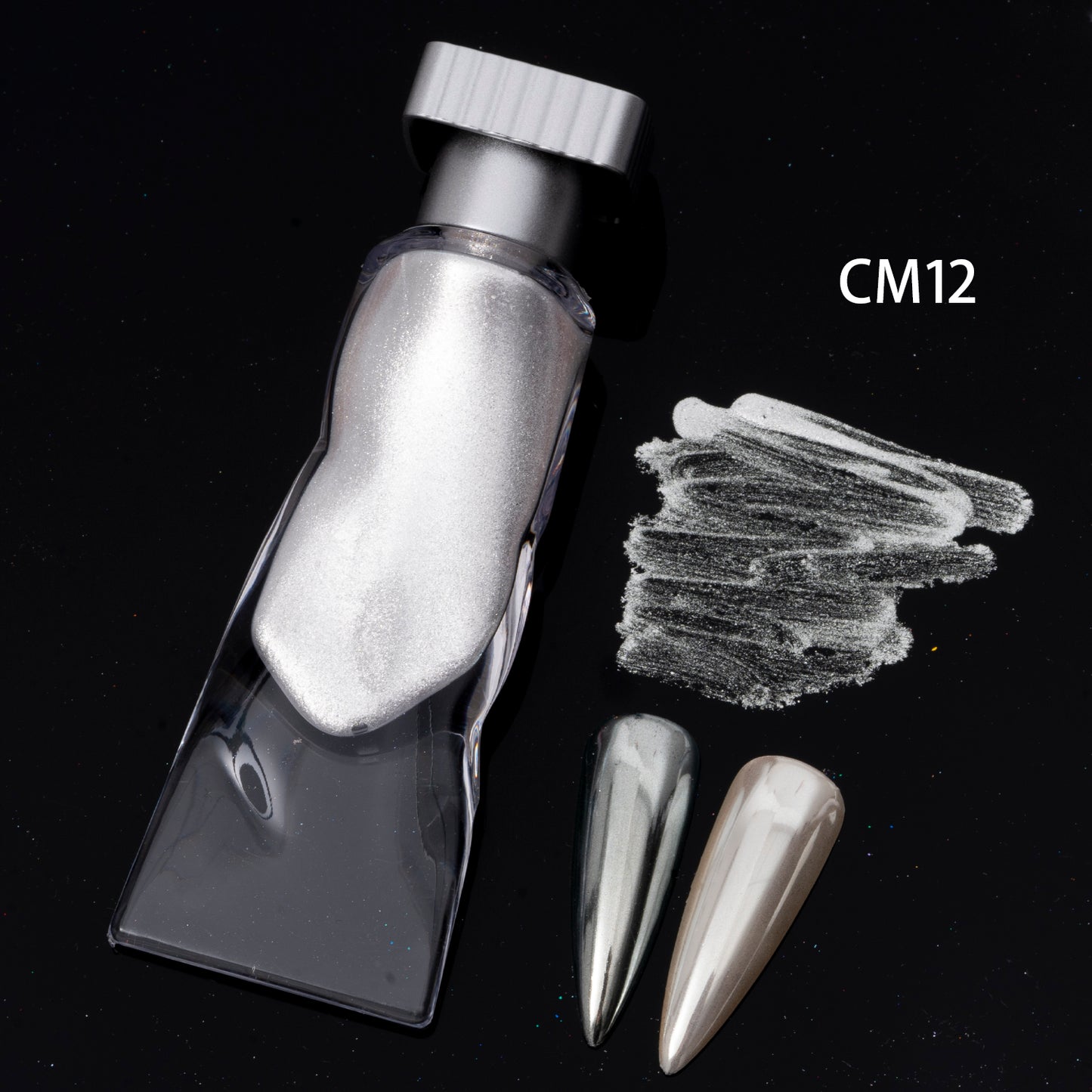 FNP018  6 color liquid Aurora laser nail mirror powder used for nail art pigment