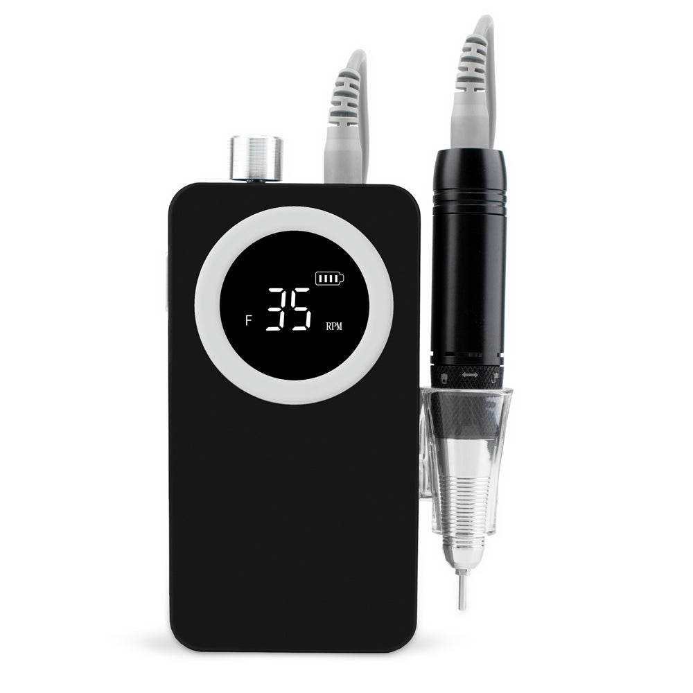 FNDM015 Electric Nail Drill 35.000 RPM Portable Nail Supplies Rechargeable Nail Drill Polish Remover Machine Accept Customize Logo