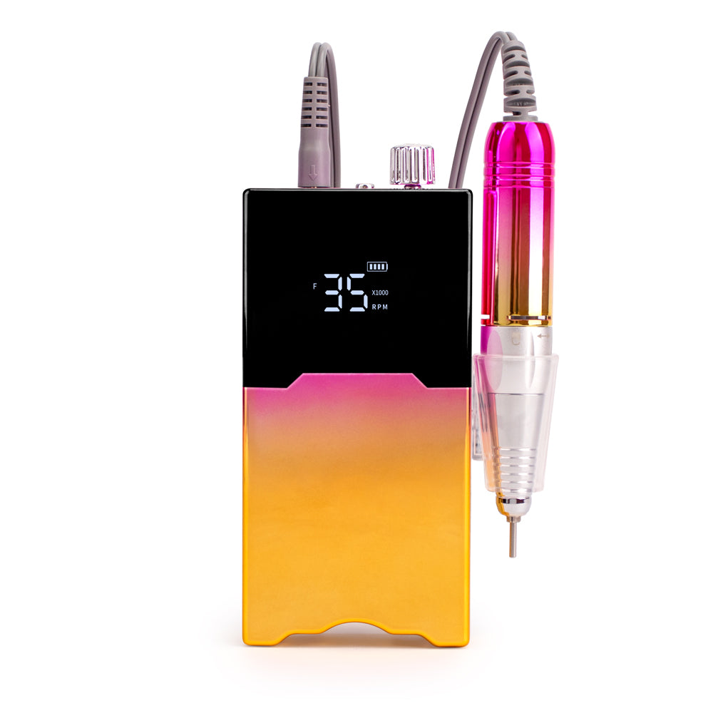 FNDM014 Nail Polishing Sander Drill Bit Instrument Portable Electric Nail Drill Machine Rechargeable Cordless Manicure Pedicure Set