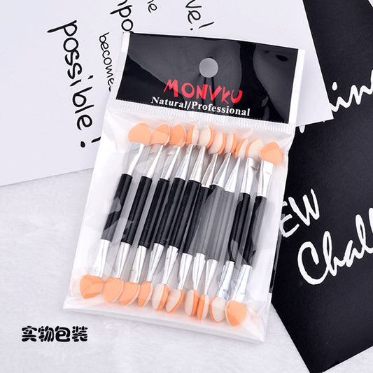 NBR050 ForLife Chrome eye shadow brush Salon Nail Phototherapy Pen Fish Type Handle Nail Art Brush