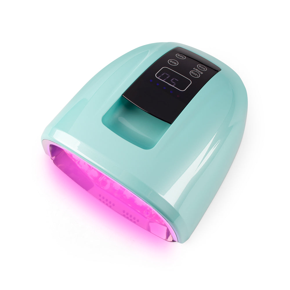 RNL008 2022 New Arrival Nail Dyer Lamp Rechargeable Silver Color Pro Cure Cordless 90w LED UV Lamp