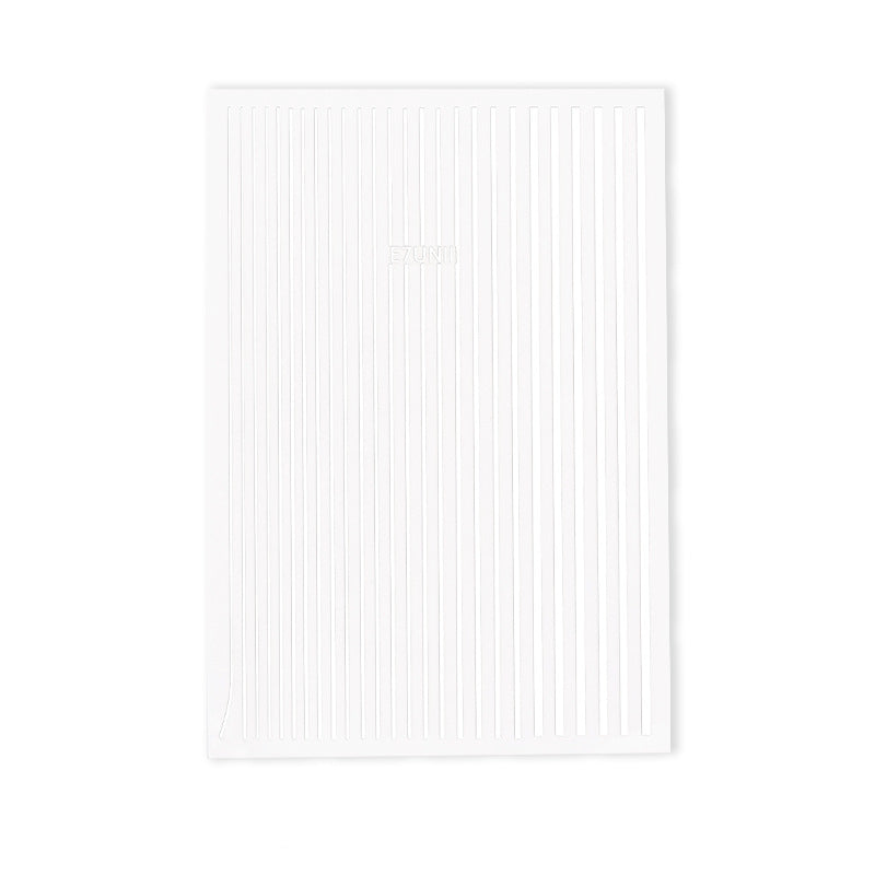 NS5D030  ForLife Nail Strip Stickers Metal Strip Tape Nail Art Adhesive DIY Foil Tips Nail Sticker Decal