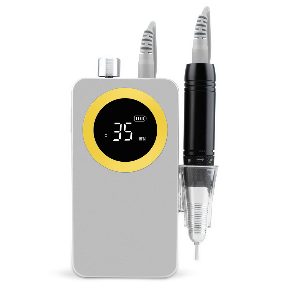 FNDM015 Electric Nail Drill 35.000 RPM Portable Nail Supplies Rechargeable Nail Drill Polish Remover Machine Accept Customize Logo