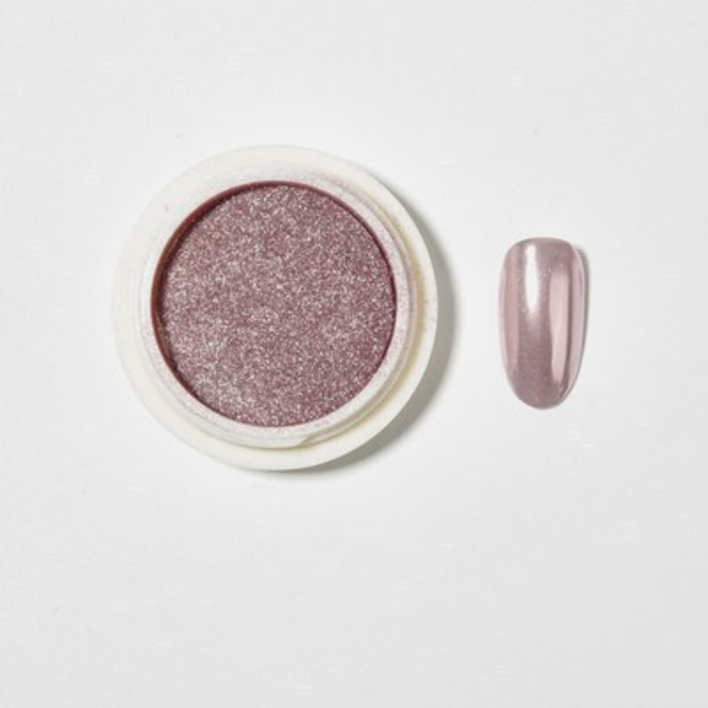 FNP002 Wholesale Antique New Water Ripple Nail Polish Mirror Powder Champagne Rose Gold For Nail Decoration