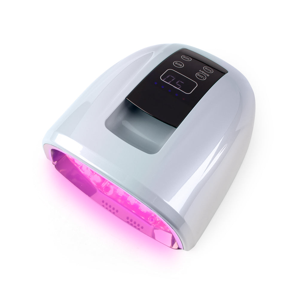 RNL008 2022 New Arrival Nail Dyer Lamp Rechargeable Silver Color Pro Cure Cordless 90w LED UV Lamp