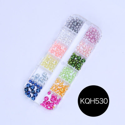 NRS021 ForLife Mixed nail art decals diamond jewelry crystal nails art rhinestone designs 3d shinny nail decorations