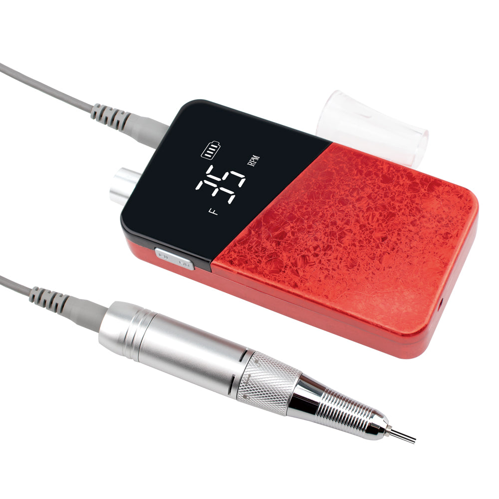 FNDM047 New nail products 35000 Ice flower rechargeable drill nails professional electric nail drill with customized private logo