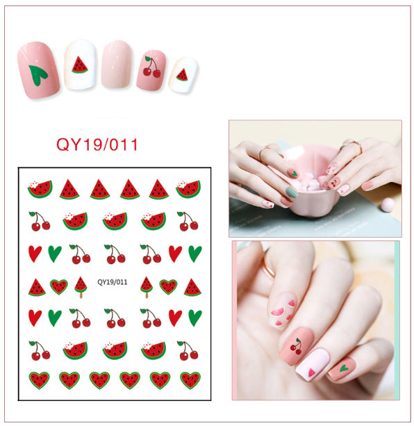 NS5D033  ForLife new Cartoon Nail Art Decals 2D Manicure Applique Nail Stickers for Nail Decoration
