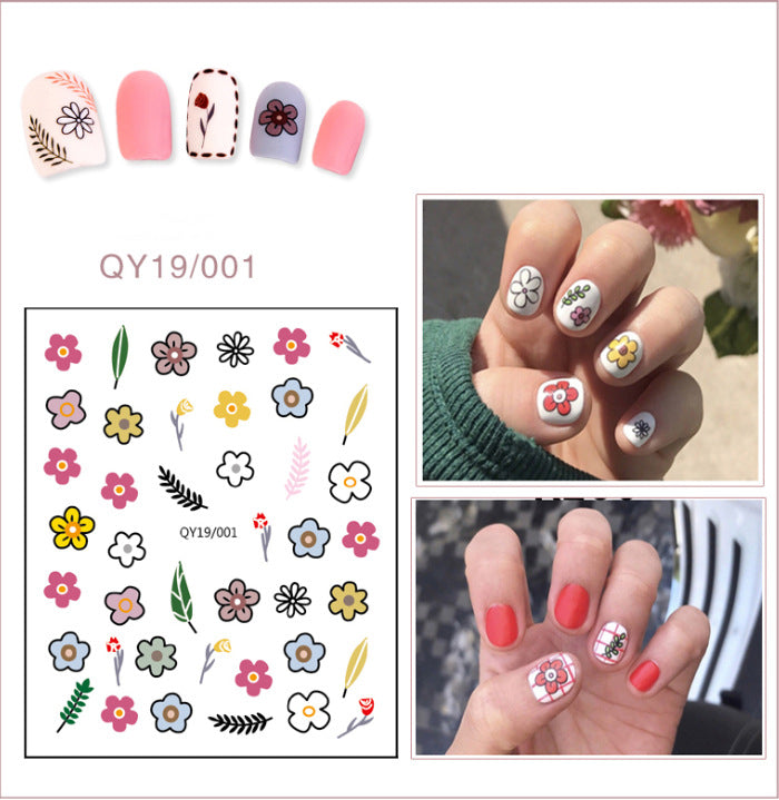 NS5D033  ForLife new Cartoon Nail Art Decals 2D Manicure Applique Nail Stickers for Nail Decoration