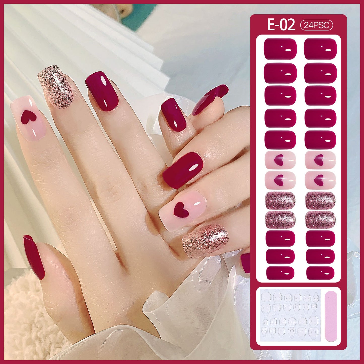 FTMB008 Press on nail tips in Stock