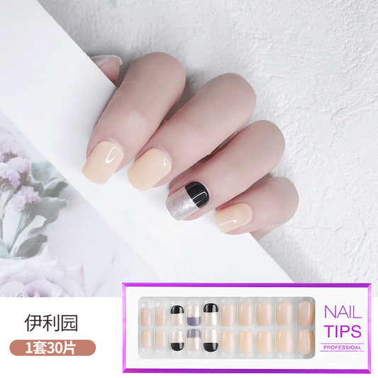 FTMB010 Press on Nail Tips, Waterproof, 30 pcs in a Box
