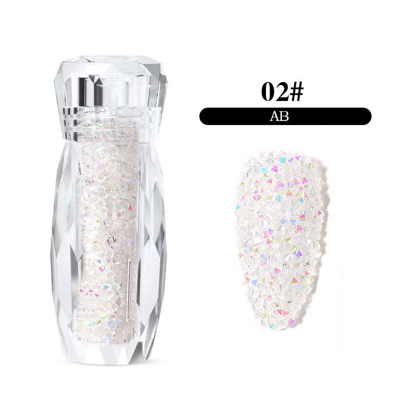FDMD020 New nail art accessories, magic fairy beads nail stick drill, transparent micro beads micro drill, bottled