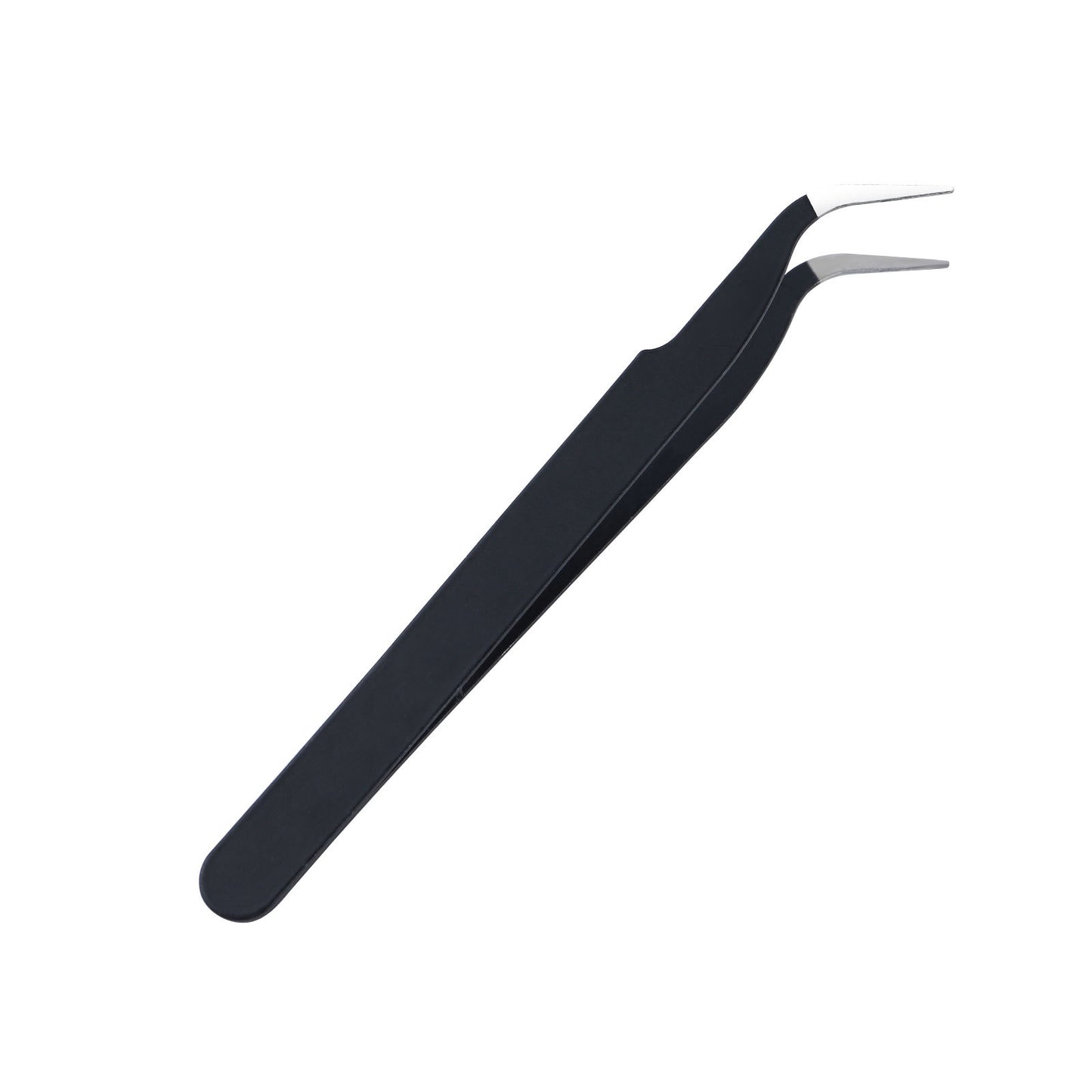 FGMA002 Nail Art Tools, Nail Tweezers, Drilling, Drilling, Drilling Nail Stainless Steel, Elbow, Straight, Tweezers