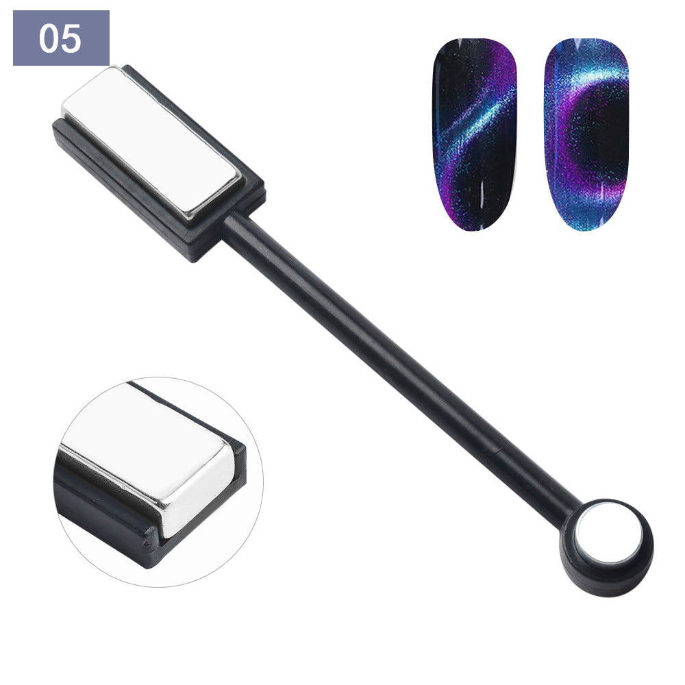 FGMA007 Nail Art Tools, New Cat's Eye Magnet Nail Polish Glue, Fancy Multi-function,  Cat's Eye Magnet Pen