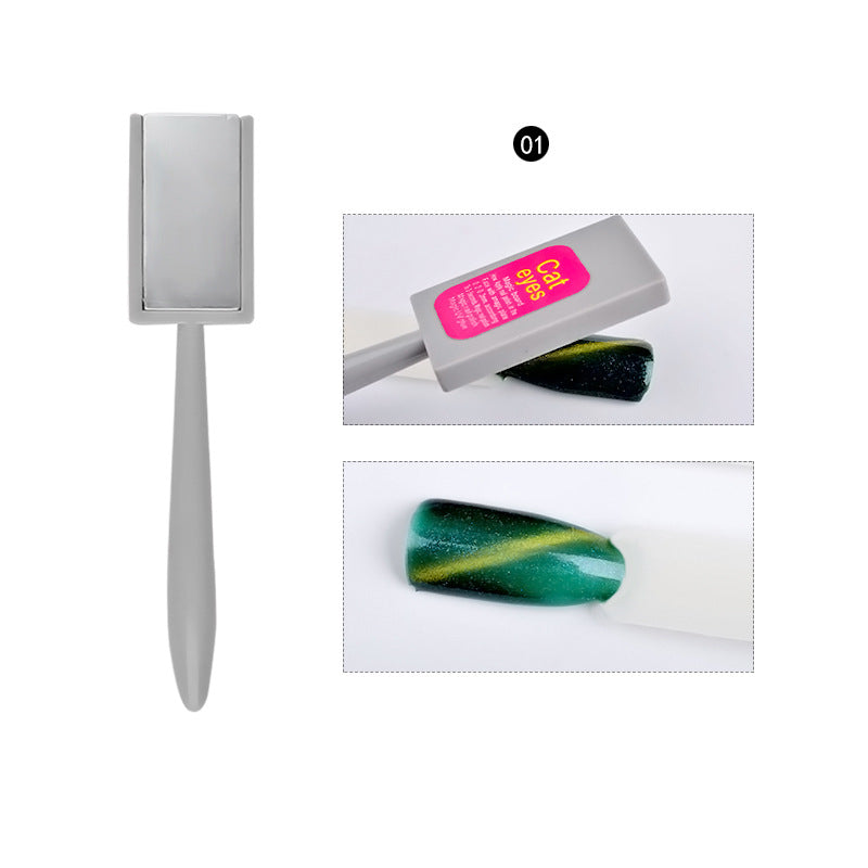 FGMA007 Nail Art Tools, New Cat's Eye Magnet Nail Polish Glue, Fancy Multi-function,  Cat's Eye Magnet Pen