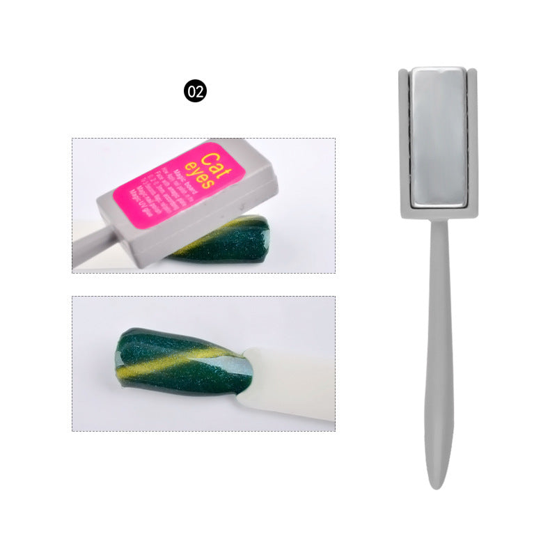 FGMA007 Nail Art Tools, New Cat's Eye Magnet Nail Polish Glue, Fancy Multi-function,  Cat's Eye Magnet Pen