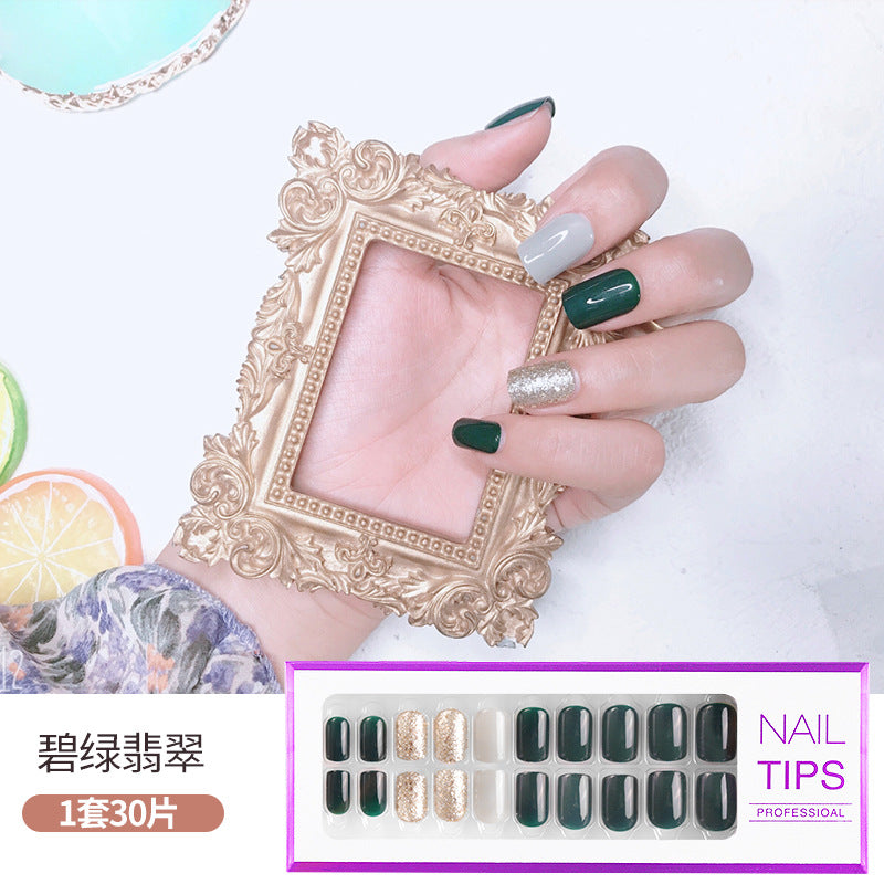 FTMB010 Press on Nail Tips, Waterproof, 30 pcs in a Box