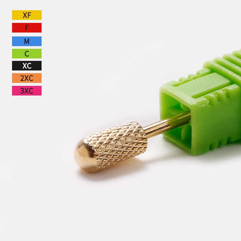 Metal Accessories Nail Polishing Drill Bit Unloading Light Therapy Nail Unloading Non-hot Nail Art Tungsten Steel Grinding Head