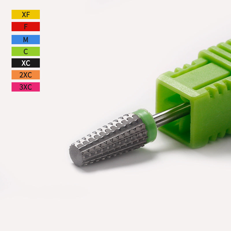 Metal Accessories Nail Polishing Drill Bit Unloading Light Therapy Nail Unloading Non-hot Nail Art Tungsten Steel Grinding Head