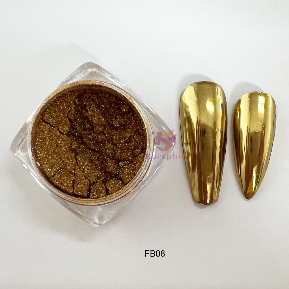 Magic Effect Coating Nail acrylic Chrome Mirror Powder
