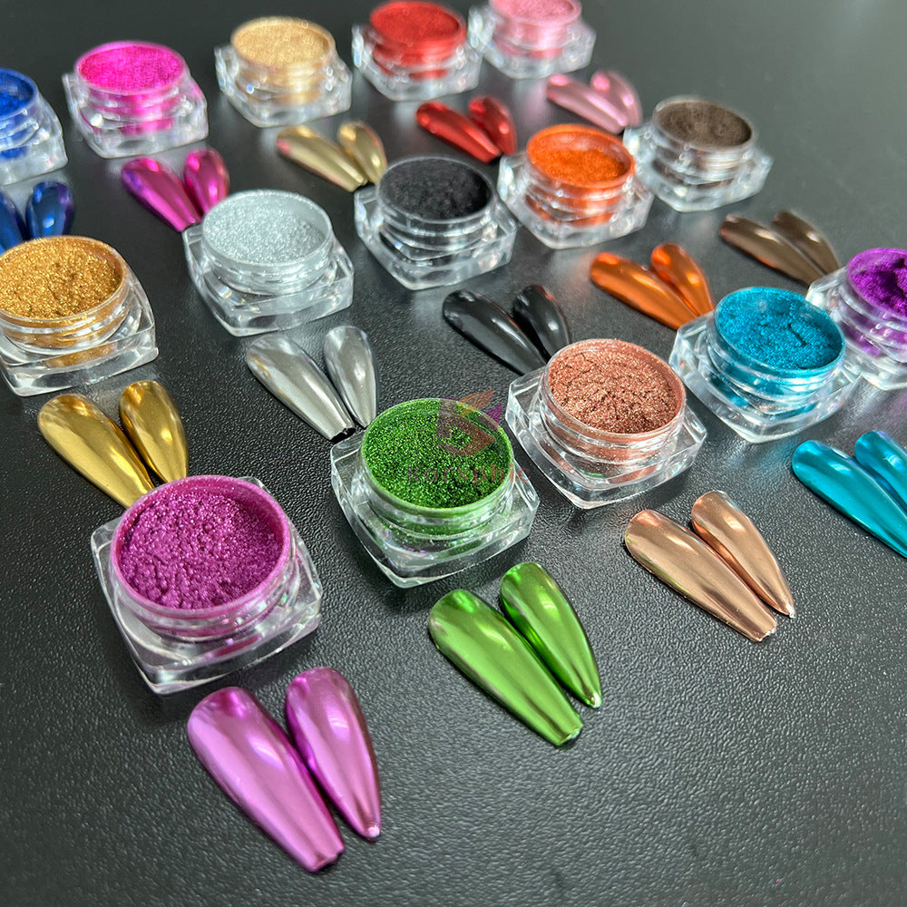 Magic Effect Coating Nail acrylic Chrome Mirror Powder