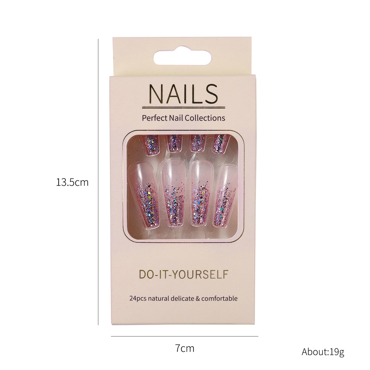 FTMB003 European and American fake nails long ballet,coffin nail tips