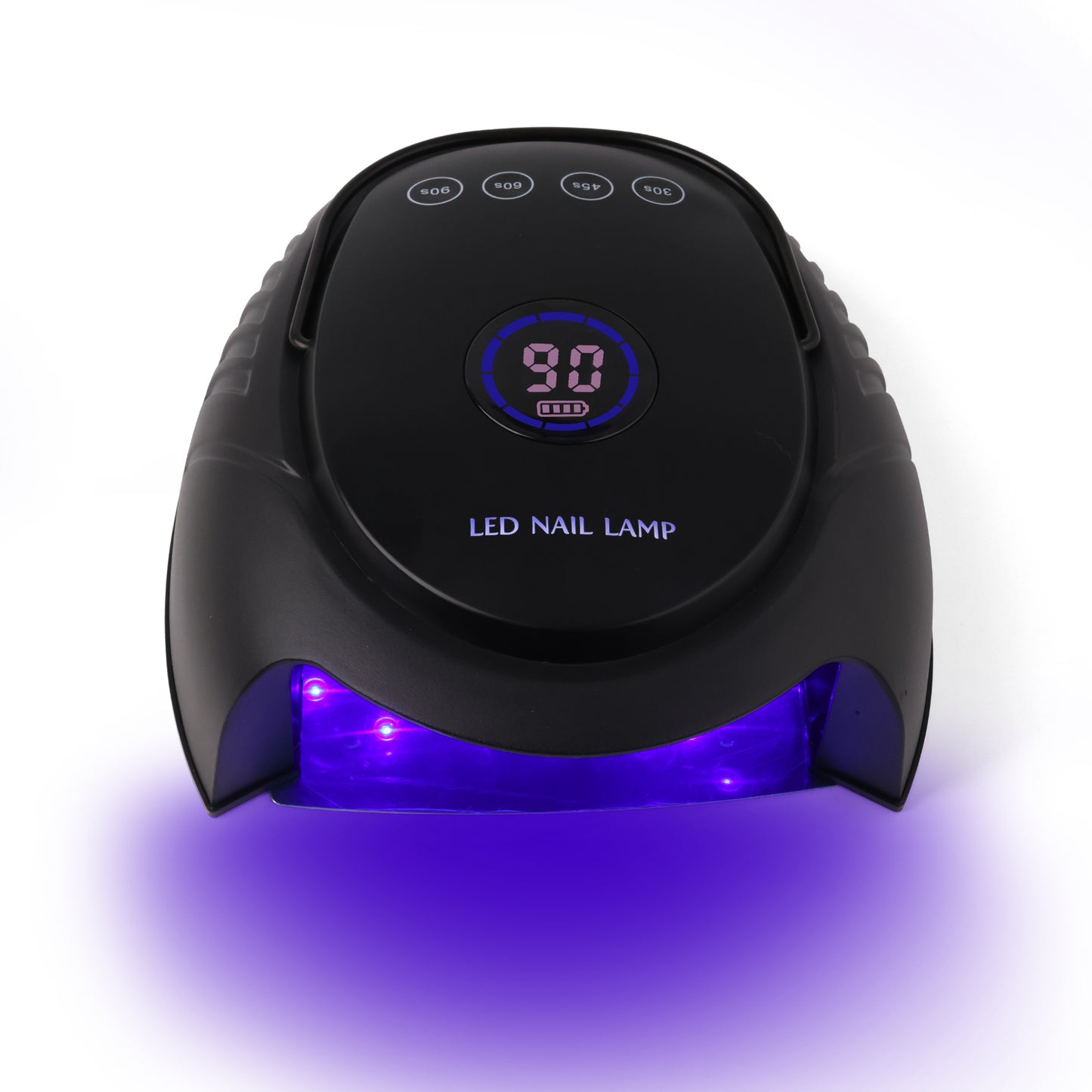 RNL021 Popular on USA Full Black Pro cure 64W Wireless UV Nails Led Lamp Private Label Nail Dryers