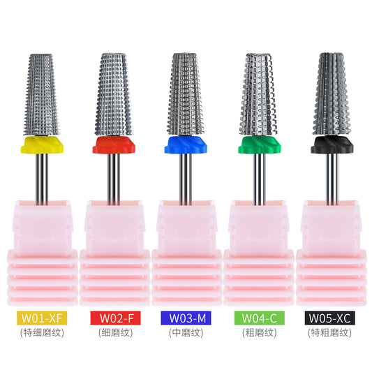 NDB041  Tungsten Carbide Nail Drill Bit Cutter For Quickly Remove Nail Gel Exfoliating Electric Manicure Machine Drill Bits
