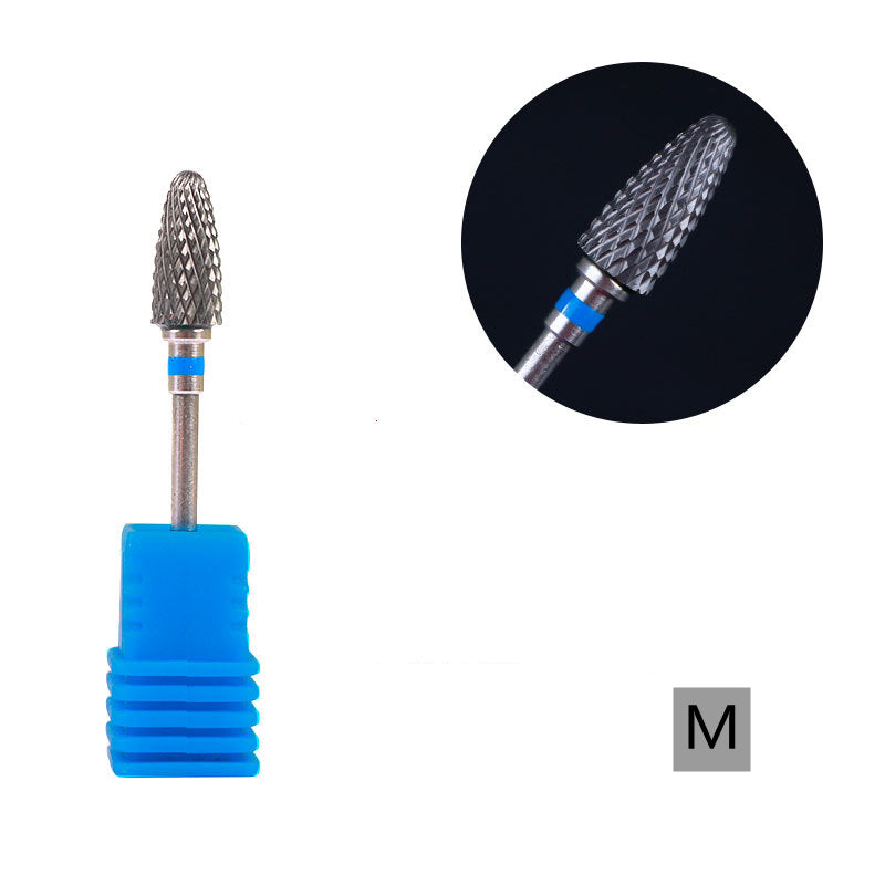 NDB016  3/32'' Ceramic Nail Drill Bit Milling Cutter For Manicure Pedicure Electric Nail Drill Tools