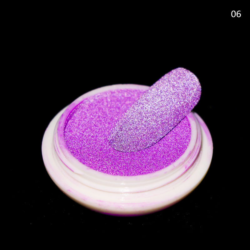 FNP112  New 8 colors glitter reflective disco nail powder for nail decoration