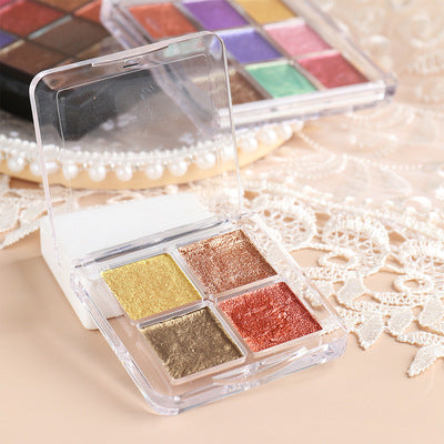 FNP040  Solid Pigment Watercolor Manicure Decor Paint Draw Chrome Glitter Powder Flowers DIY Nail Pigment Tool
