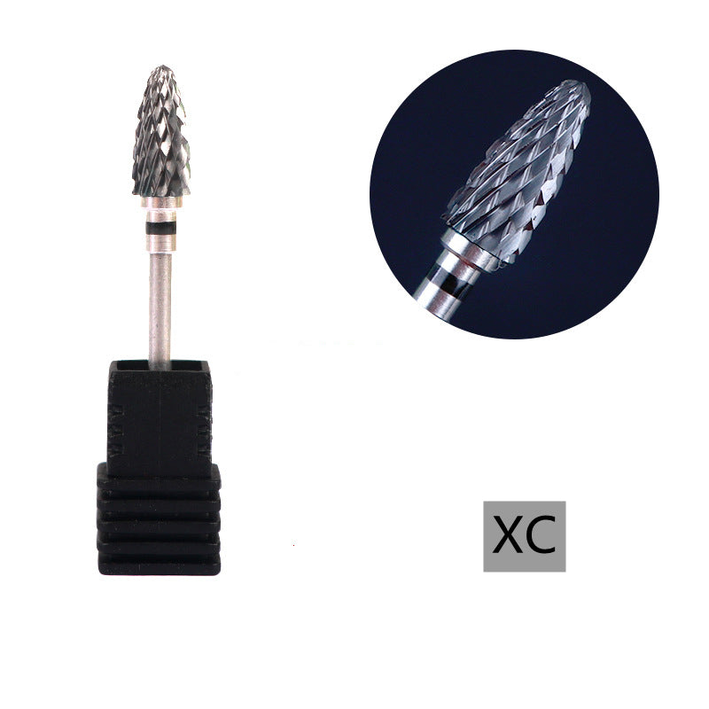 NDB016  3/32'' Ceramic Nail Drill Bit Milling Cutter For Manicure Pedicure Electric Nail Drill Tools