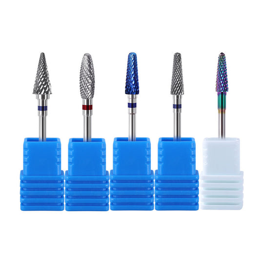 NDB037  Tungsten Carbide Nail Drill Electric Rotary Milling Cutter Bit for Manicure Dead Skin Gel Remove Nail Art Tools