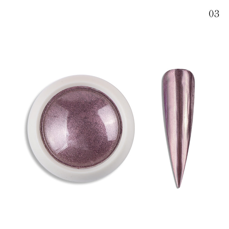 FNP097  Queen Fingers pmn-27 19 Colors Shining Mirror Nail Polish Chrome Powder Pigment