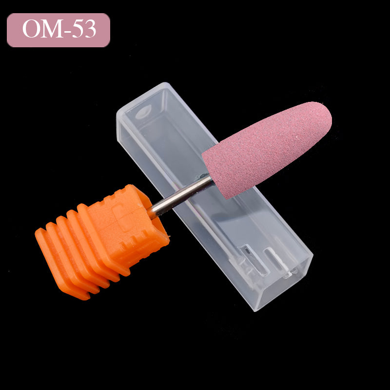 NDB009  Silicone Nail Drill Bits DIY Nail Polishing Grinding Electric Machine Manicure Drills Accessories Tools