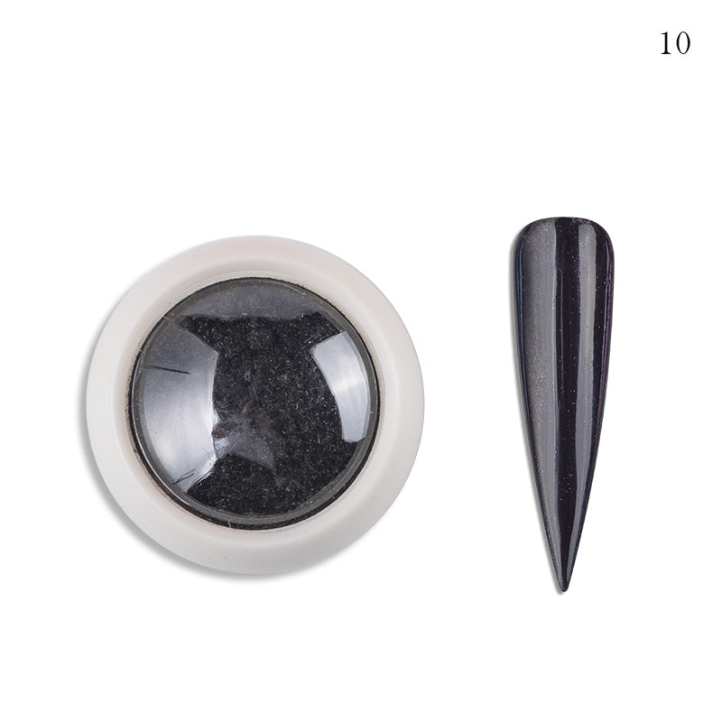 FNP097  Queen Fingers pmn-27 19 Colors Shining Mirror Nail Polish Chrome Powder Pigment