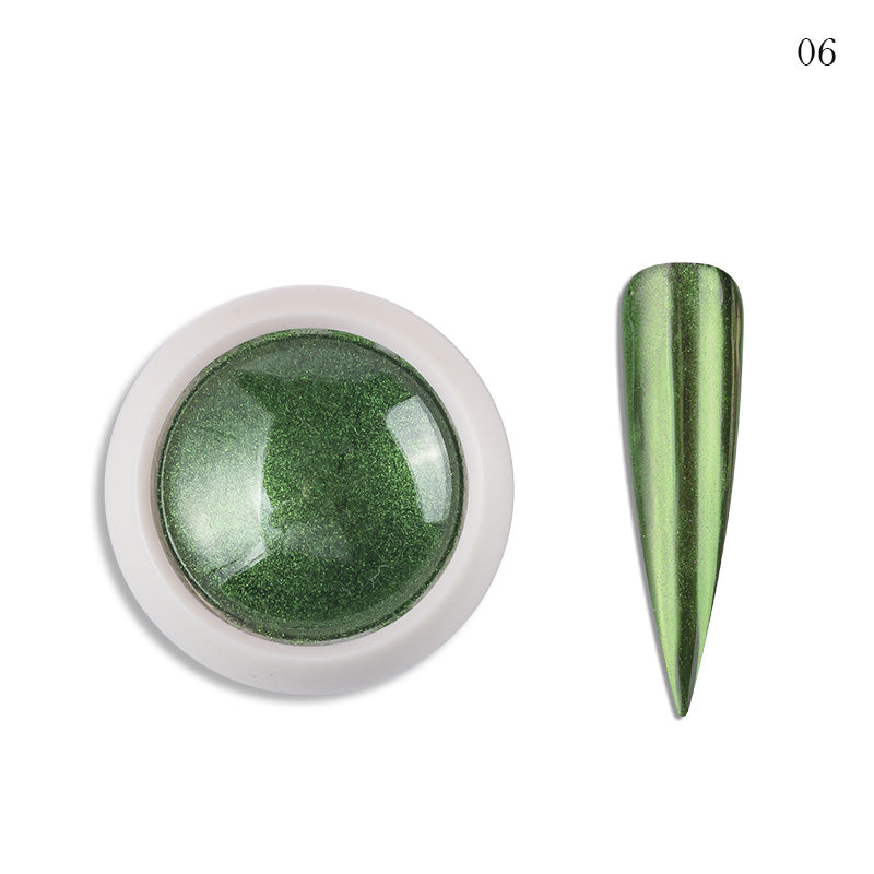 FNP097  Queen Fingers pmn-27 19 Colors Shining Mirror Nail Polish Chrome Powder Pigment