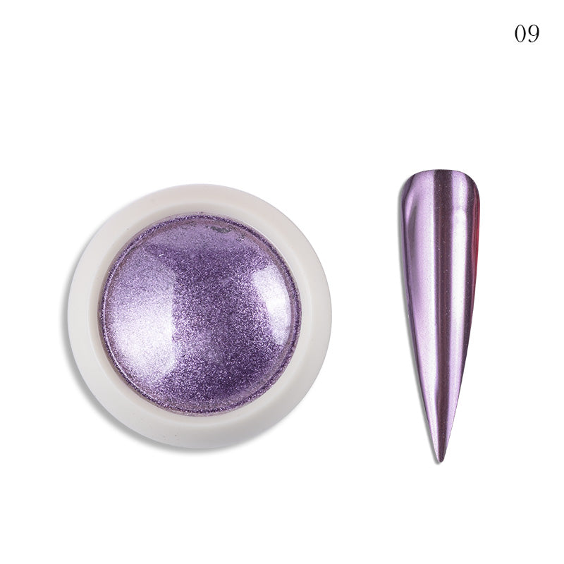FNP097  Queen Fingers pmn-27 19 Colors Shining Mirror Nail Polish Chrome Powder Pigment