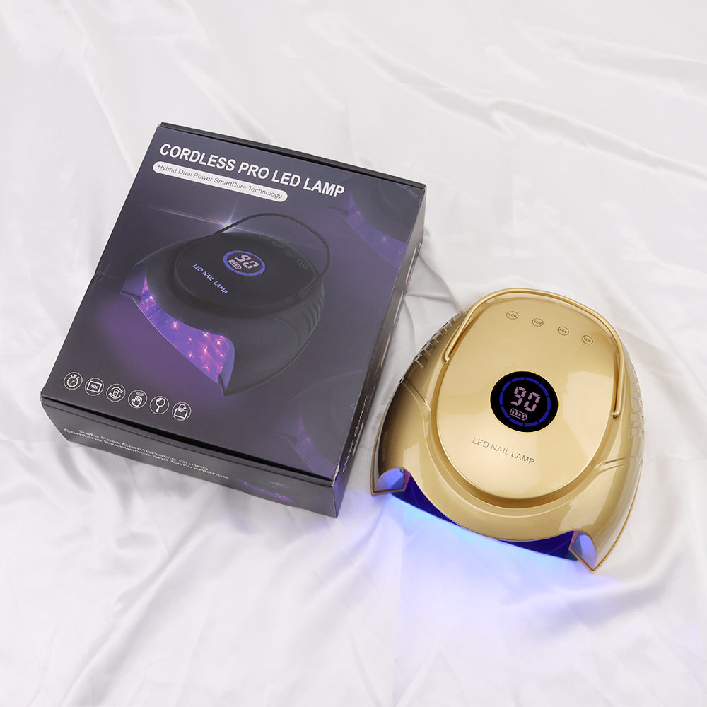 RNL021 Popular on USA Full Black Pro cure 64W Wireless UV Nails Led Lamp Private Label Nail Dryers