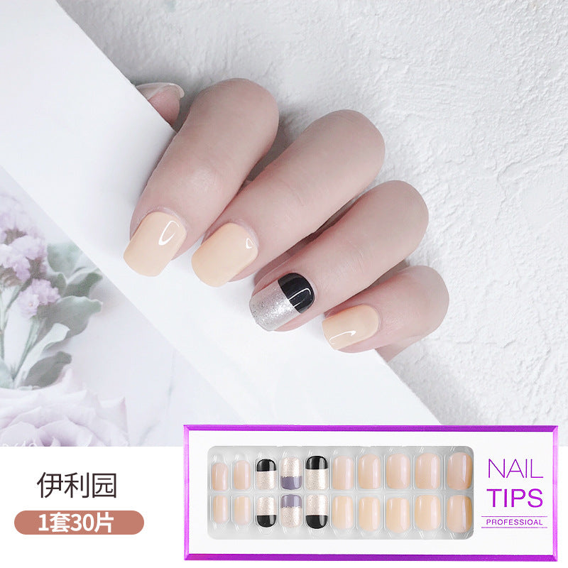 FTMB010 Press on Nail Tips, Waterproof, 30 pcs in a Box