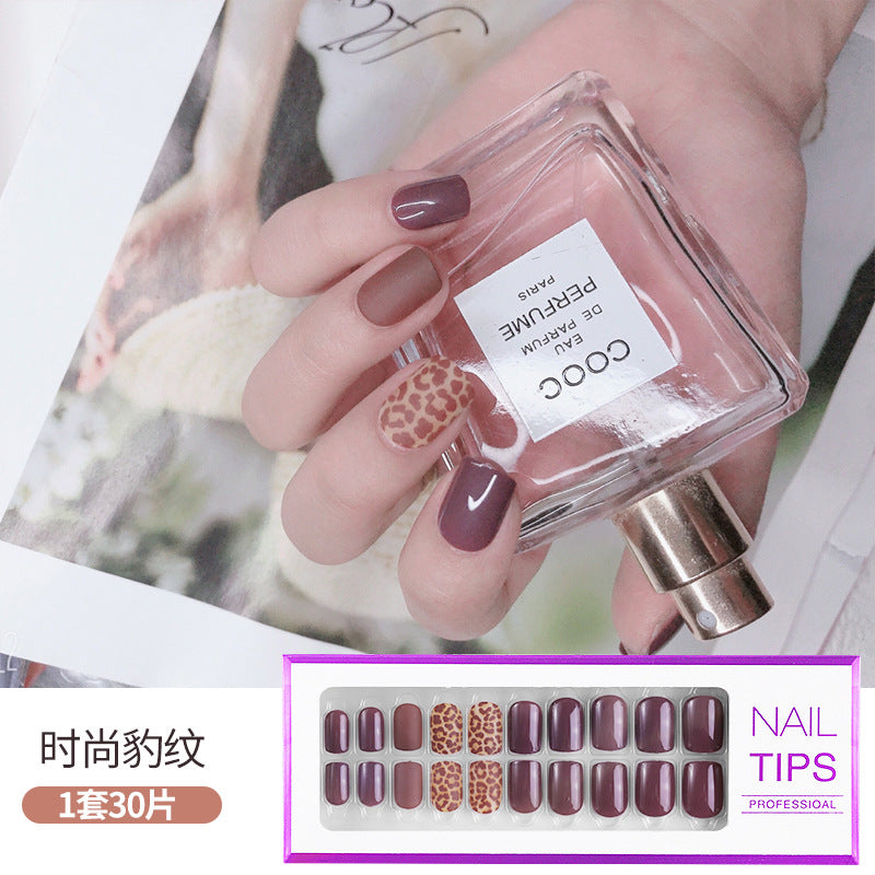 FTMB010 Press on Nail Tips, Waterproof, 30 pcs in a Box