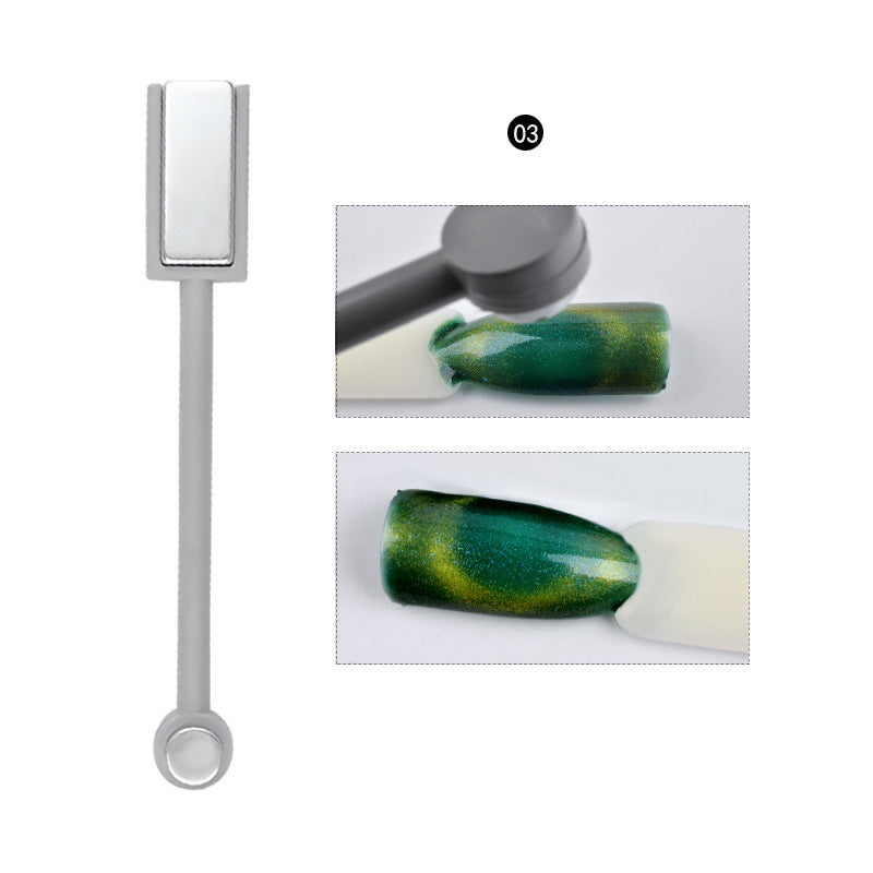 FGMA007 Nail Art Tools, New Cat's Eye Magnet Nail Polish Glue, Fancy Multi-function,  Cat's Eye Magnet Pen