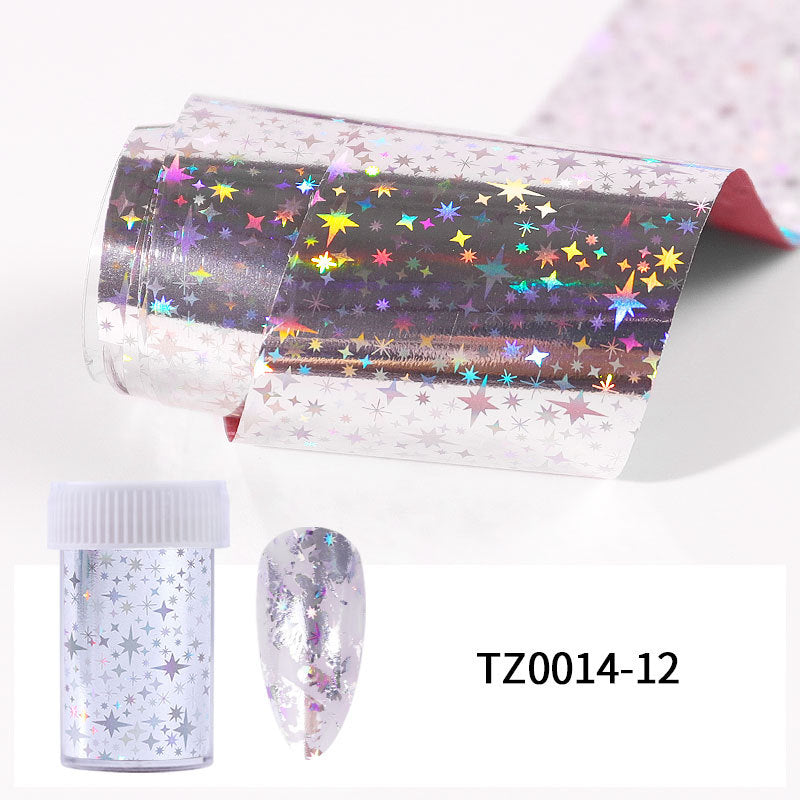 FSMA014 Transfer paper ink smudge pattern cloud starry sky sticker, DIY decoration 100*4cm