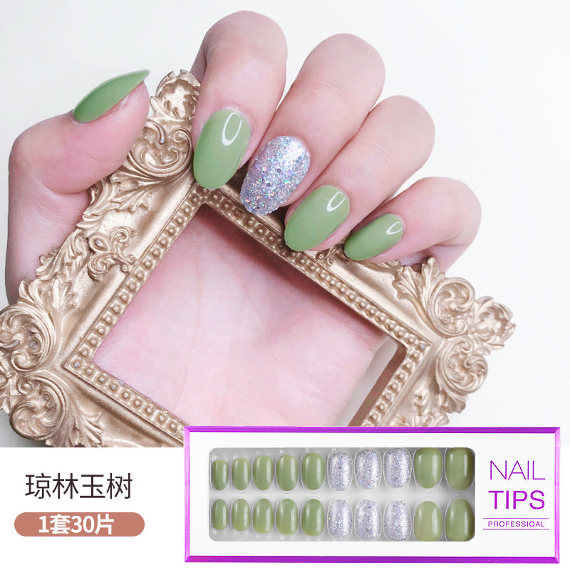 FTMB010 Press on Nail Tips, Waterproof, 30 pcs in a Box