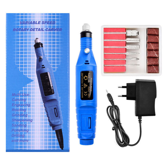 FNDM001 Pen style, mini electric nail polisher, usb portable nail polisher nail remover